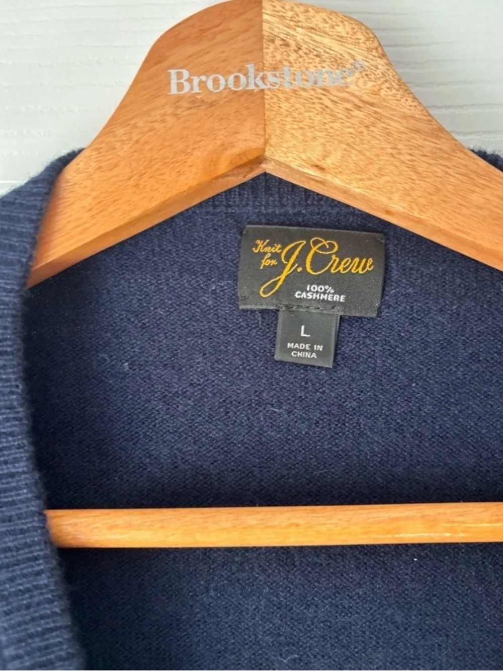 Set of 5 J.Crew men's sweaters size large (cashmere, cotton & merino wool)